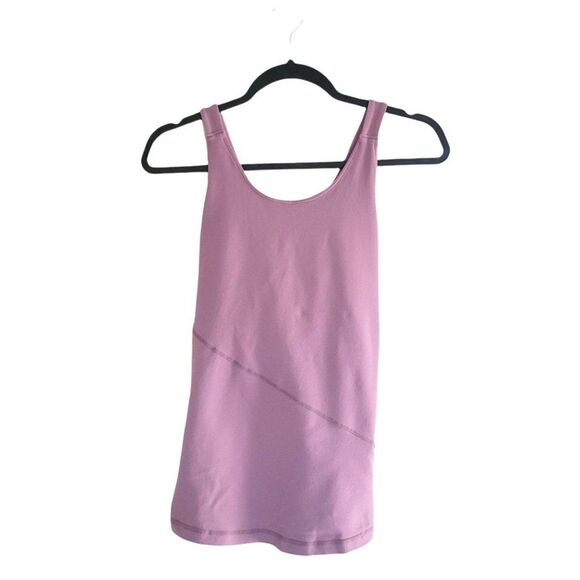 Lululemon Womens Tank Purple M/L Sculpted Criss Cross Back Active Top - Picture 6 of 6